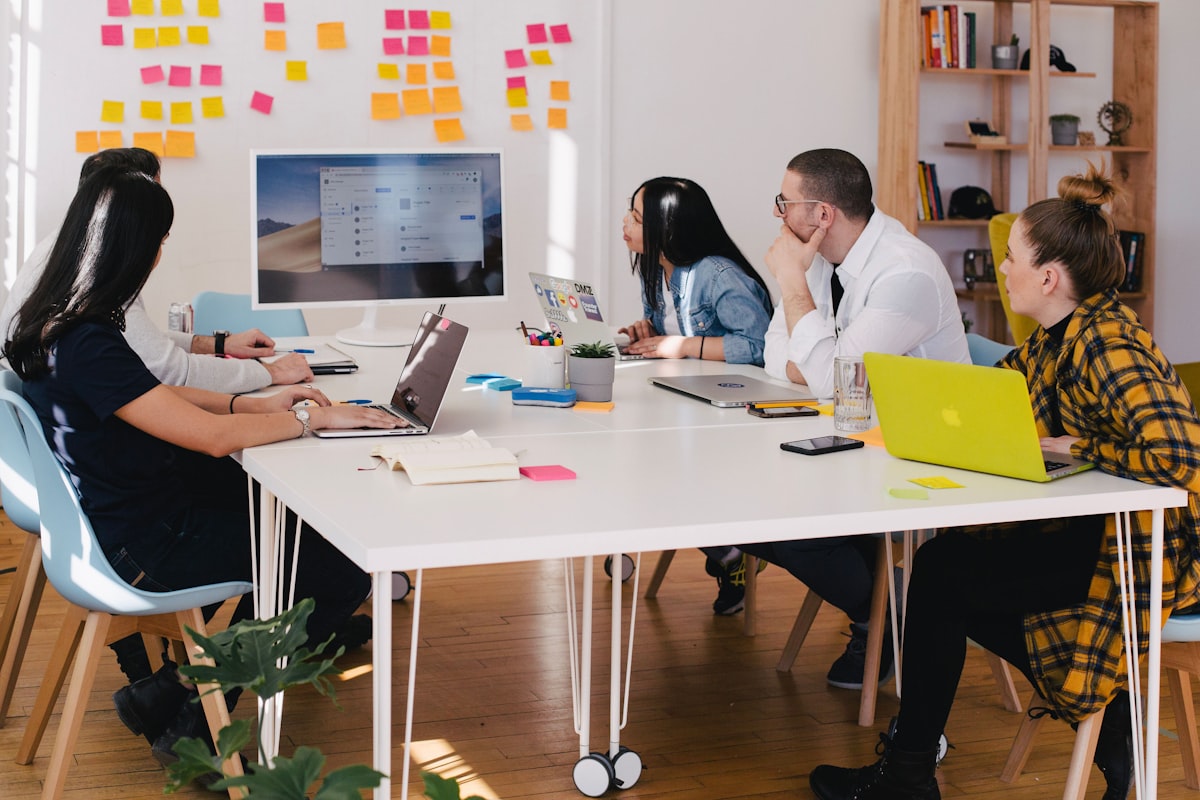 L'équipe Trioskills Formation en atelier de travail